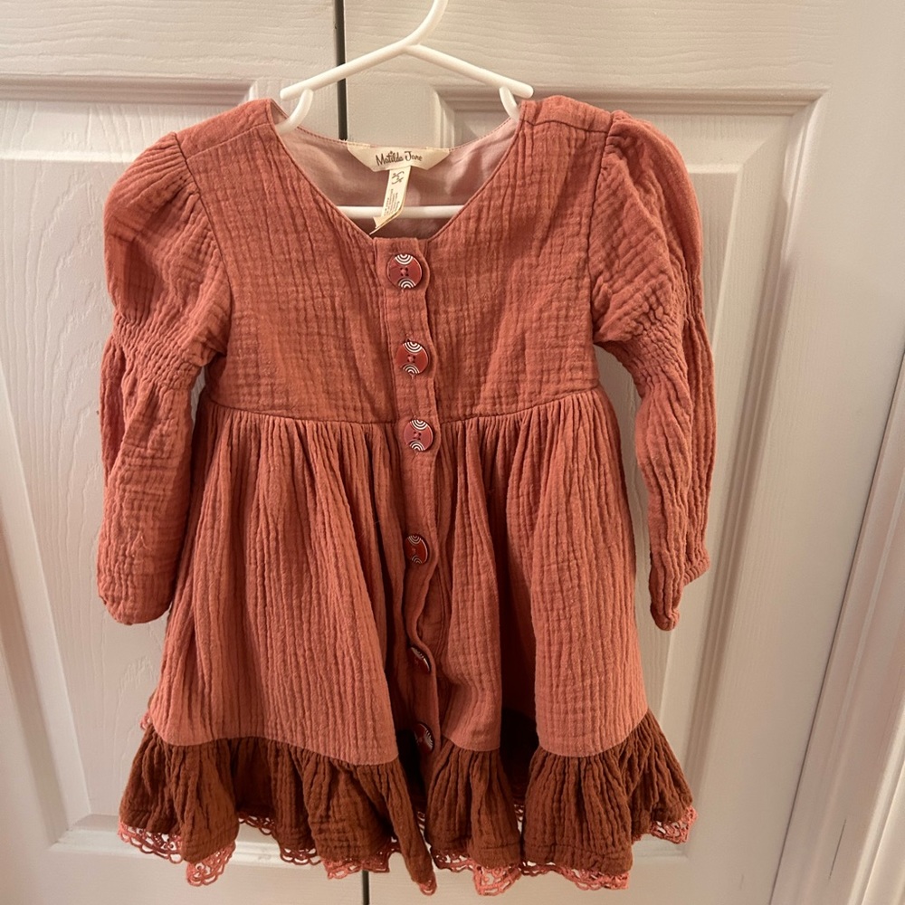 Matilda Jane Dress and Tights Set size 2